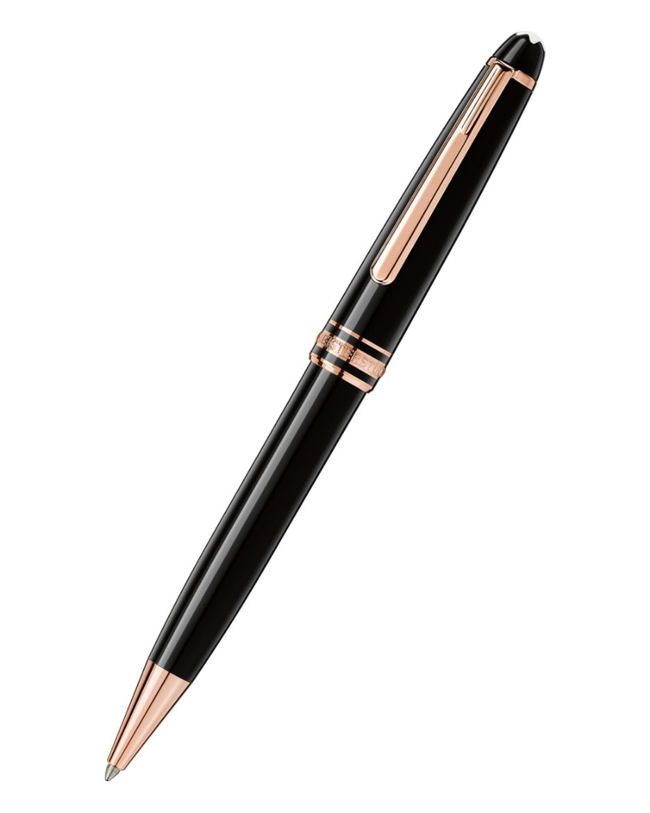 Montblanc Meisterstück Red Gold-Coated Classique 164 Tükenmez Kalem 112679