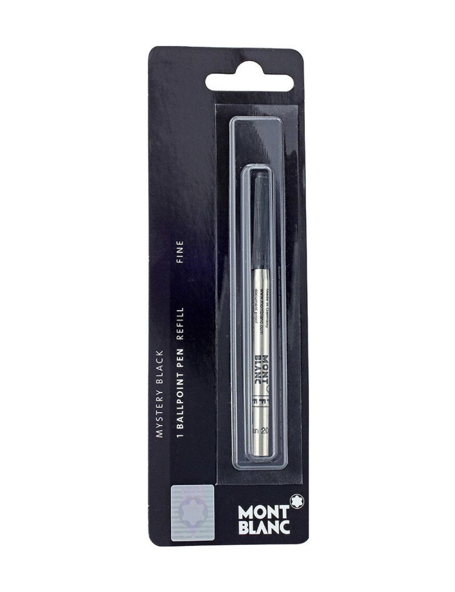 Montblanc 1 Tükenmez Kalem Yedeği Fine Mystery Black 107869
