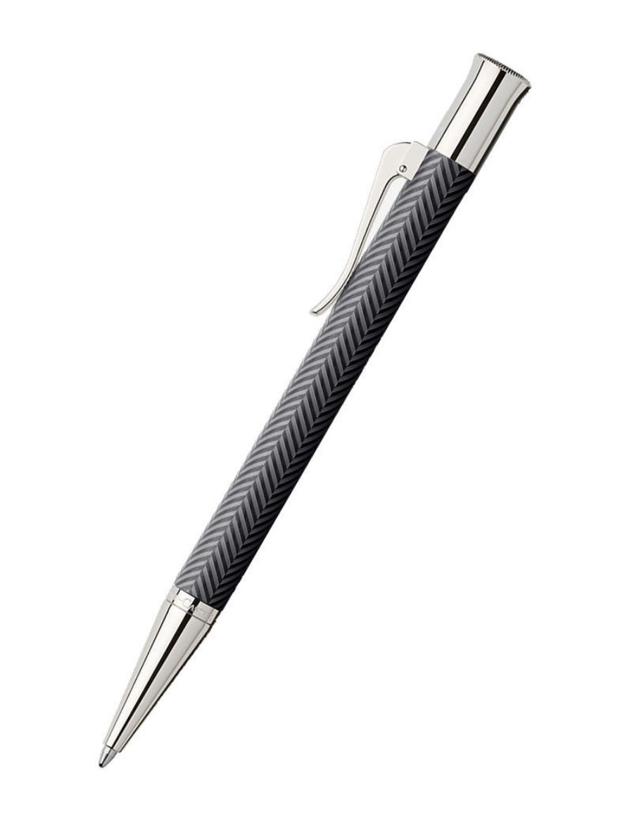 Graf von Faber-Castell Guilleche Ciselé Anthracite Tükenmez Kalem 146710