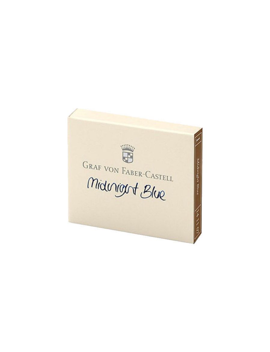 Graf von Faber-Castell Dolma Kalem Kartuşu Gece Mavisi 141107