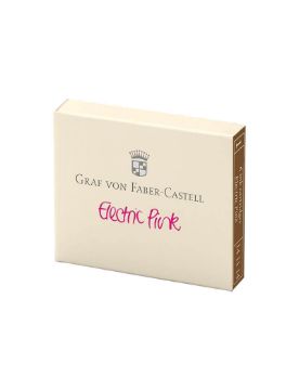Graf von Faber-Castell Dolma Kalem Kartuşu 6'lı Pembe 141114