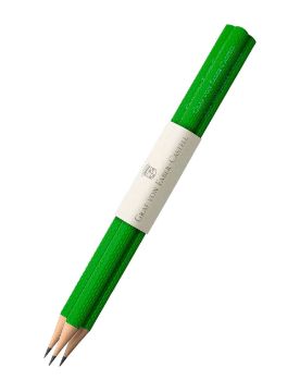 Graf von Faber-Castell Guilloche 3'lü Kurşun Kalem Yılan Yeşili 118629