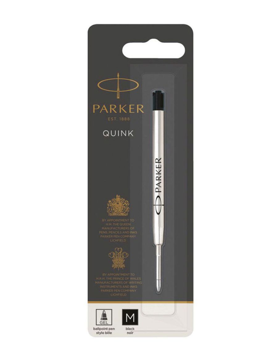 Parker PK Jel Kalem Refill, BLS, M Uç, Siyah 1950344