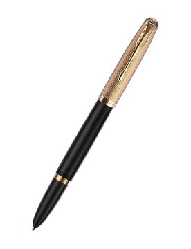 Parker PK 51 Deluxe Siyah GT Dolma Kalem, 18K F Uç 2123511