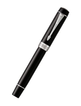 Parker PK Duofold Siyah CT Dolma Kalem Cent, F Uç 1931365