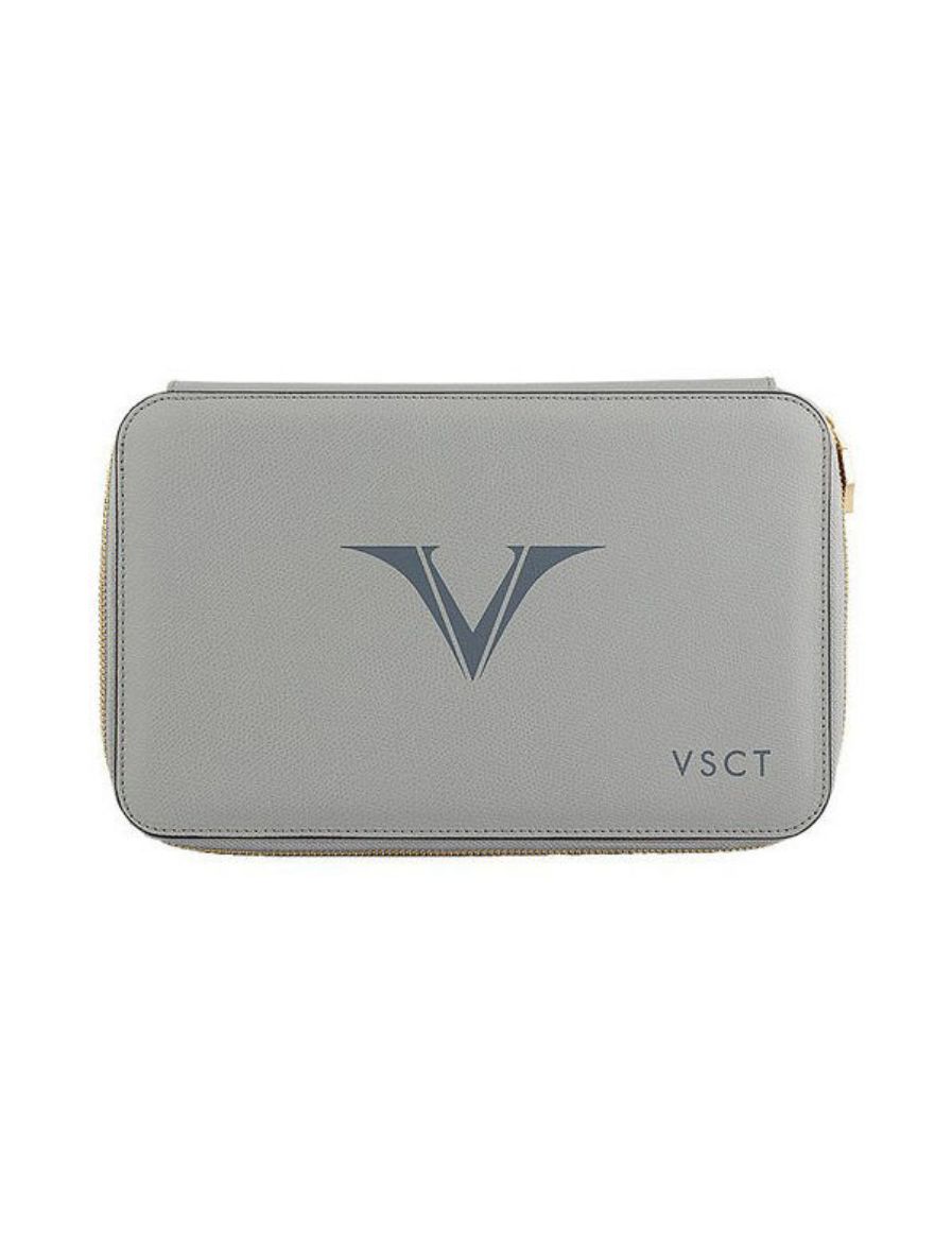 Visconti Deri Kalem Kılıfı 12'li Gri KL11-03