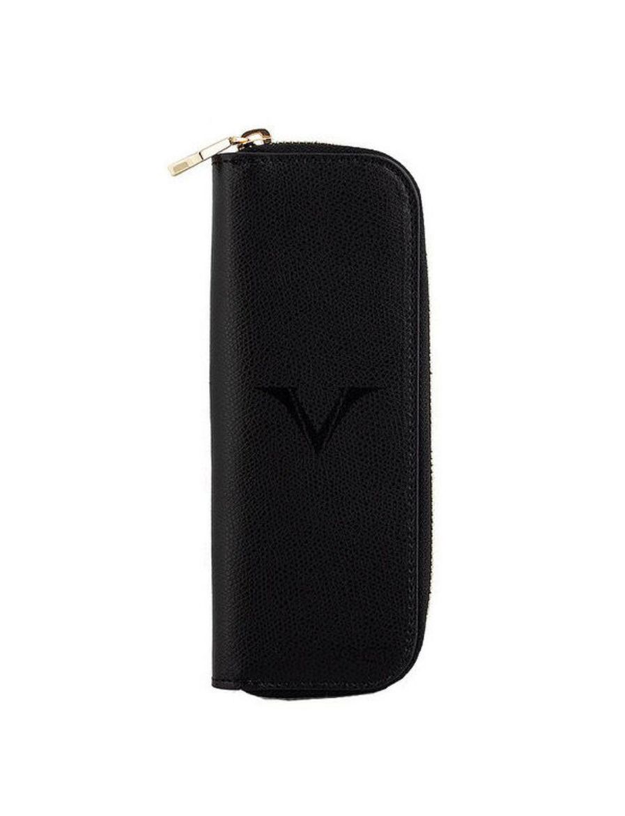 Visconti Deri Kalem Kılıfı 2'li Siyah KL06-01