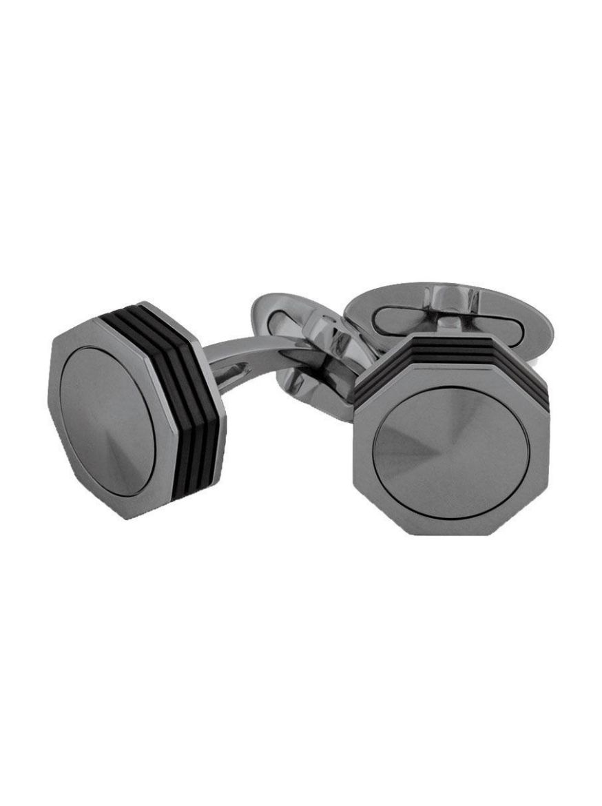 Montegrappa Nero Uno Linea Kol Düğmesi IDNLCLI1