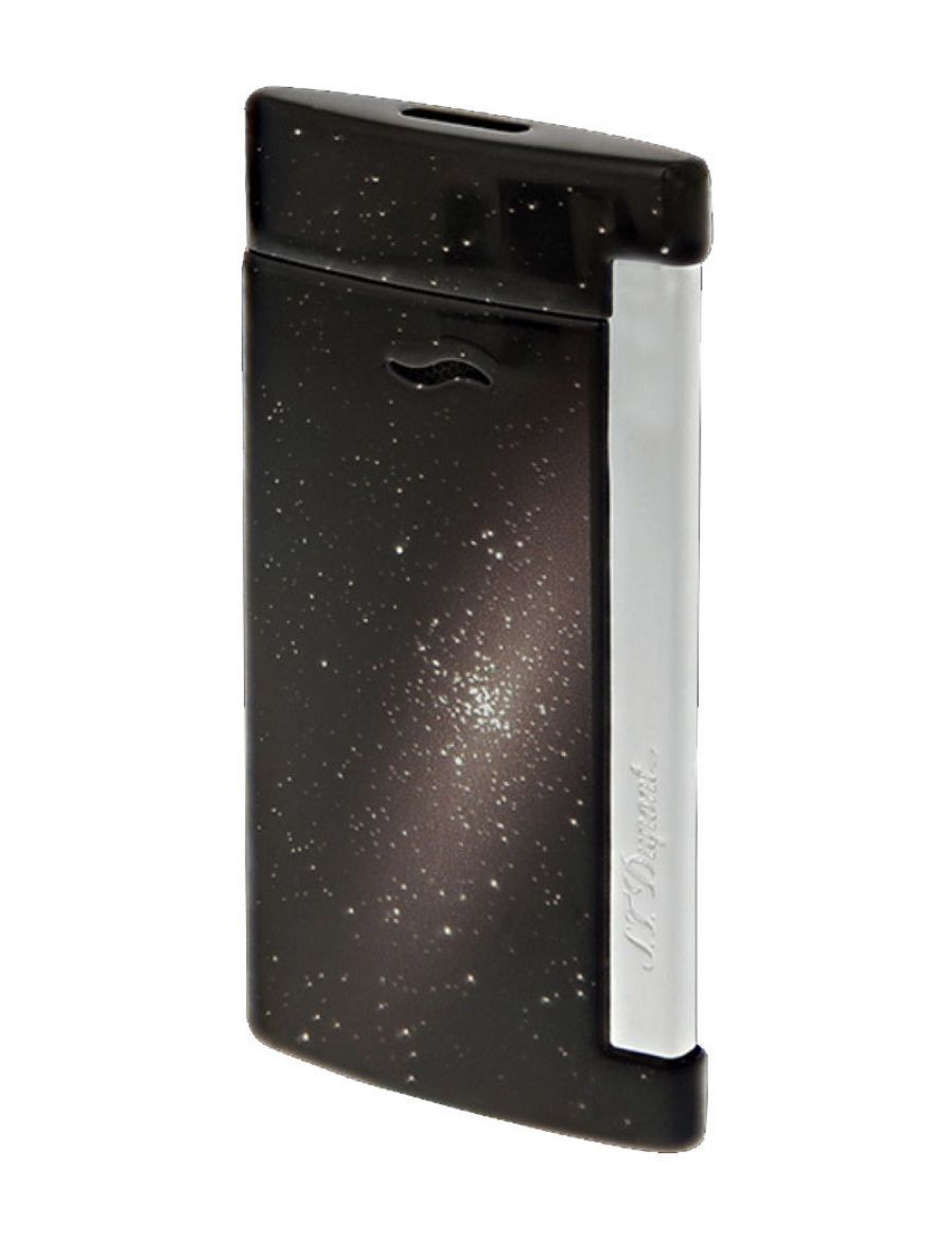 S.T. Dupont Uzay Siyah Slim Çakmak 27220