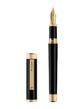 Montegrappa Zero Dolma Kalem, Yellow Gold Ip, Medium, Steel Nib ISZEI3IY