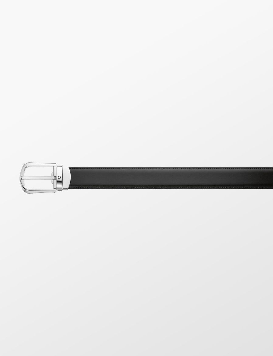 Montblanc Çift Taraflı Deri Kemer 114412