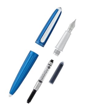 Diplomat Aero M 14 Kt Mavi Dolma Kalem D40306015