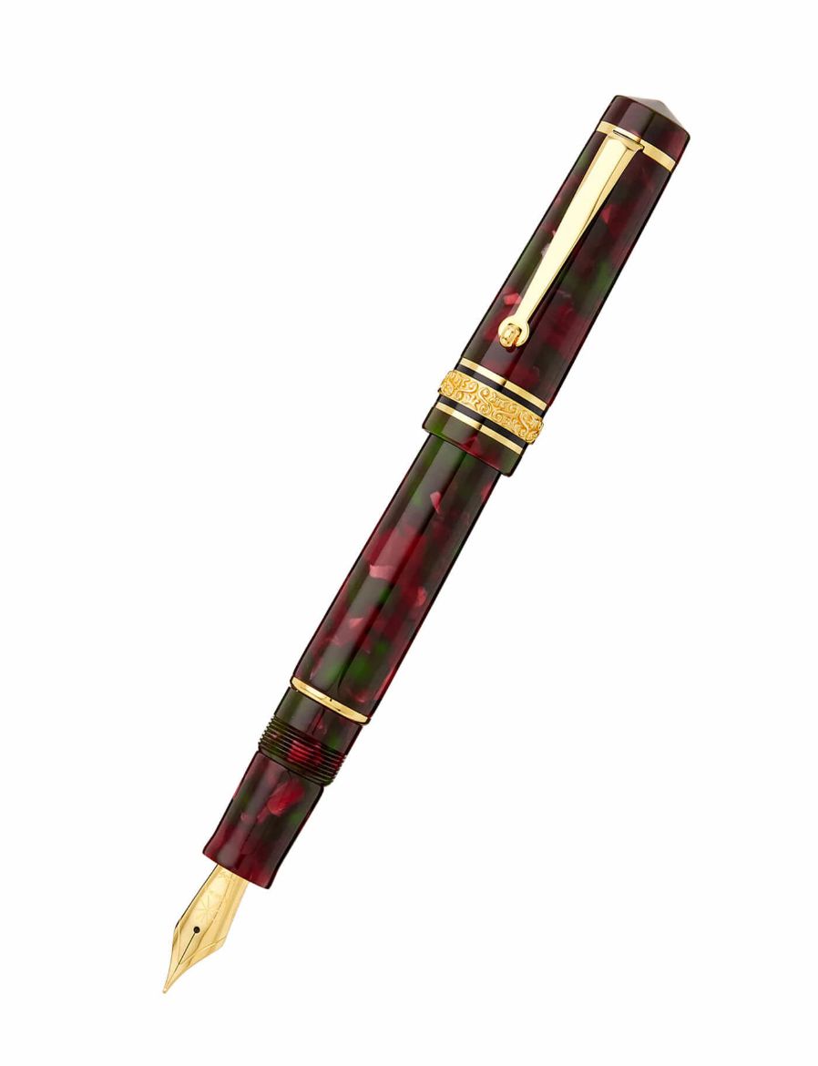 Maiora Alpha Pompei 14K Kırmızı Fx-F Dolma Kalem ALPHA-POM-K-FX-F