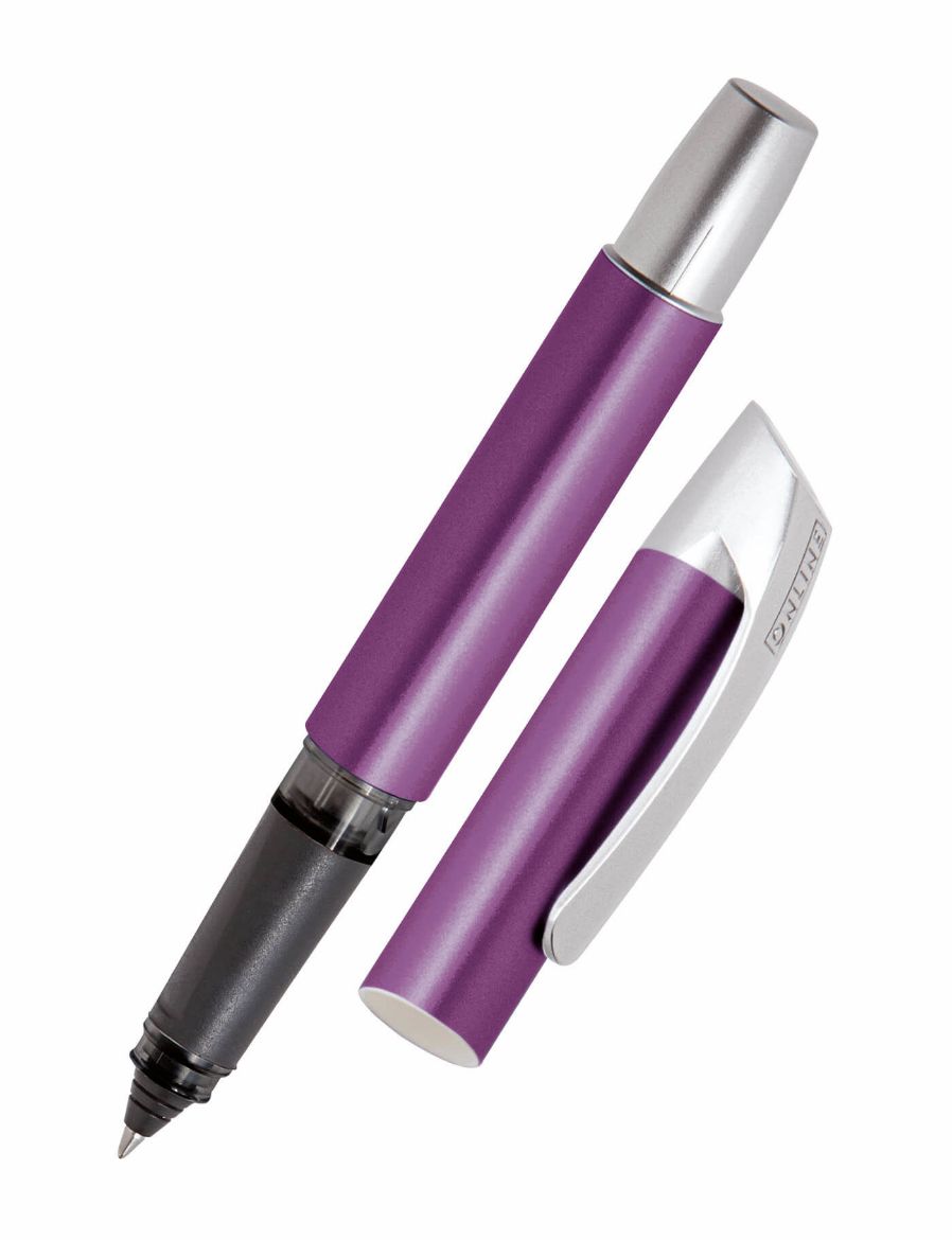 Online Campus II Metallic Lila Rollerball Kalem 61327/3D