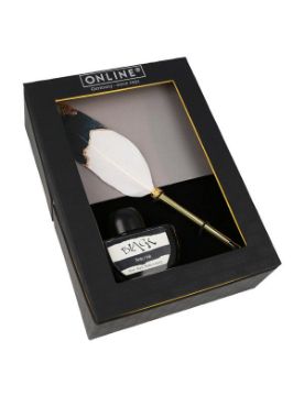 Online Calligraphy Set Feather Dolma Kalem 1,5mm 50 ml Mürekkep 17128