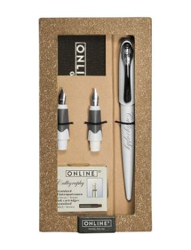 Online Kaligrafi Seti Beyaz Dolma Kalem 10015