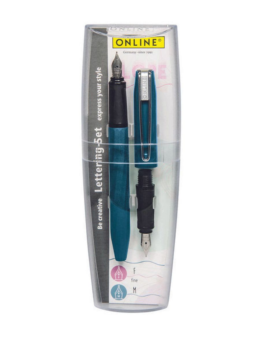 Online Lettering-Set Slope Yeşil Dolma Kalem MF Uç 26092