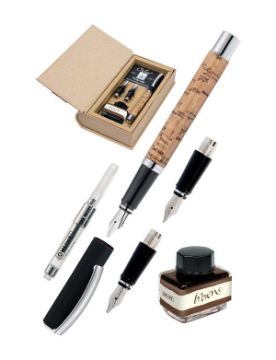 Online Vision Cork Classic Calligraphy Dolma Kalem Seti 36786