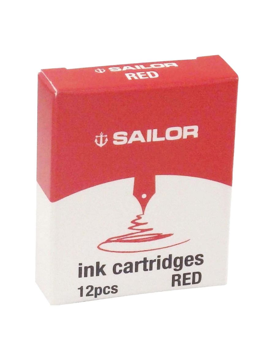 Sailor Jentle Mürekkep Kartuş - Kırmızı 130402130