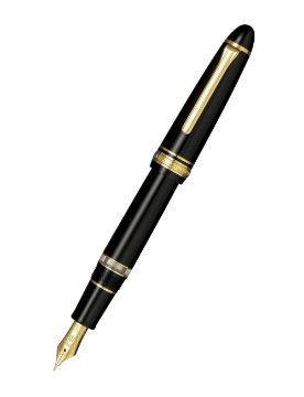 Sailor 1911 Realo Fude De Mannen GT 21k Siyah Dolma Kalem 114044420