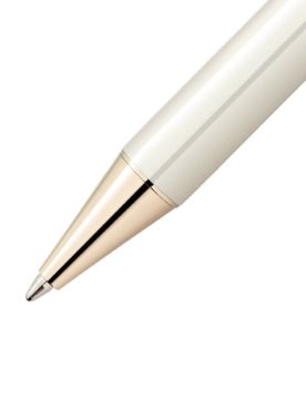 Montblanc Heritage Rouge Et Noir "Baby" Özel Üretim Fildişi Renkli Tükenmez Kalem 128123