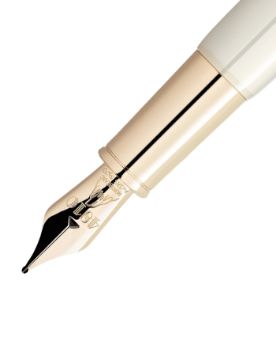 Montblanc Heritage Rouge Et Noir "Baby" Special Edition Ivory-Coloured Dolma Kalem M 128121