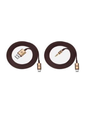 Montblanc Mb 01 Kulaklıklar Kahverengi Kablo Seti 127825