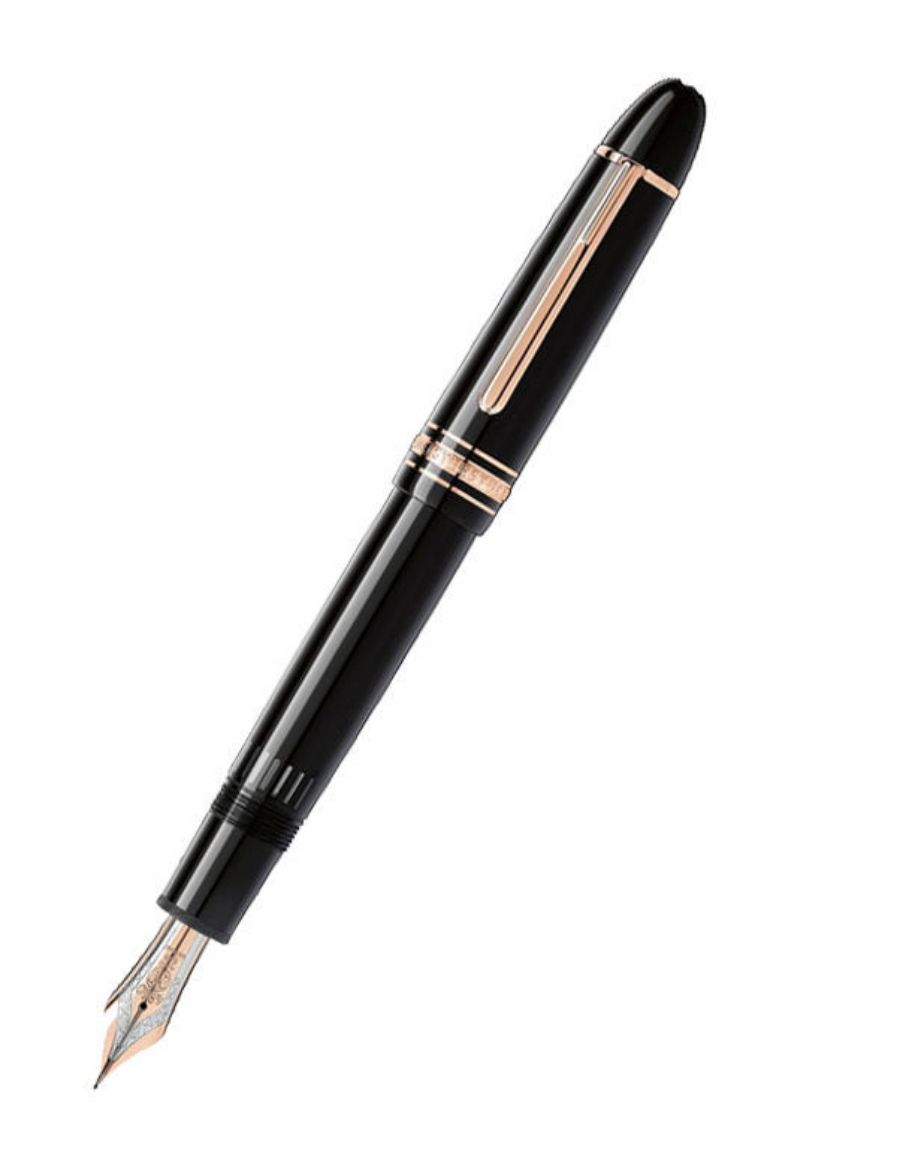 Montblanc Meisterstück Kırmızı Altın Kaplamalı 149 Dolma Kalem 112665