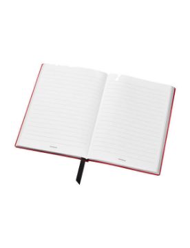 Montblanc #146 Great Characters Enzo Ferrari Çizgili Kırmızı Not Defteri 128067