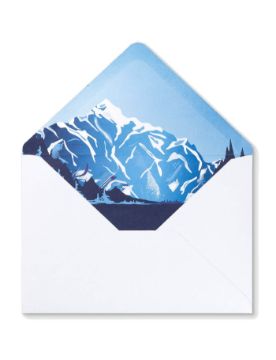 Montblanc Defter, Kartlar, A4 Boyutunda Kağıtlar ve Zarflar ile Meisterstück Manzaralı Kırtasiye Seti 130745