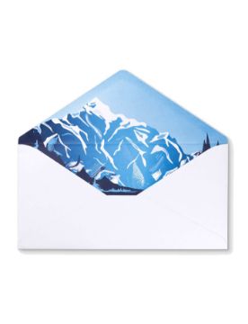 Montblanc Defter, Kartlar, A4 Boyutunda Kağıtlar ve Zarflar ile Meisterstück Manzaralı Kırtasiye Seti 130745