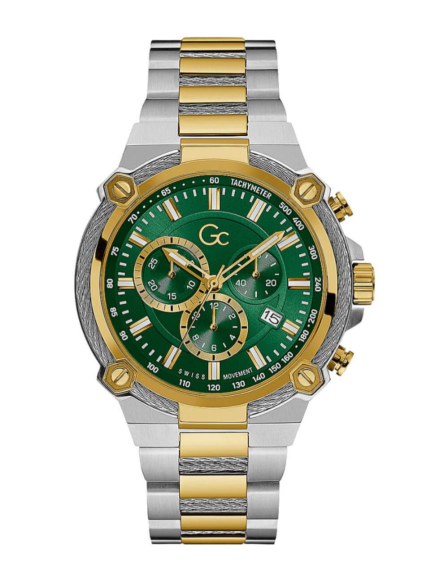 Guess Collection Cableforce Chrono Metal Y24014G9MF