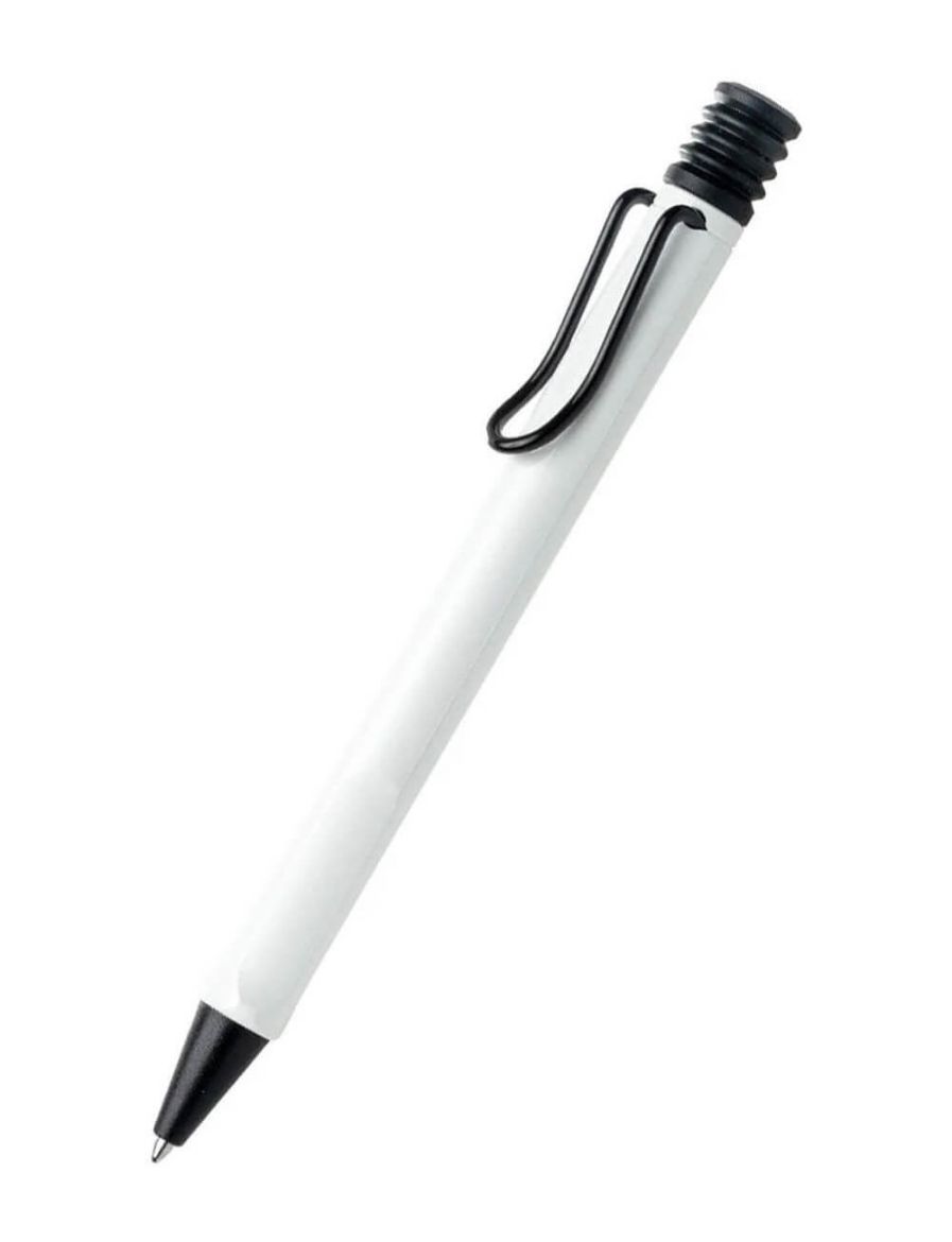 Lamy Safari Tükenmez Kalem Siyah Renk Klips Beyaz 219BS