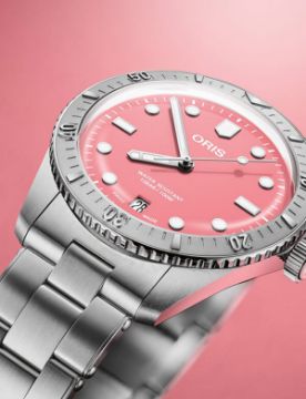 Oris Divers Sixty-Five Cotton Candy Rosa 01 733 7771 4058-07 8 19 18