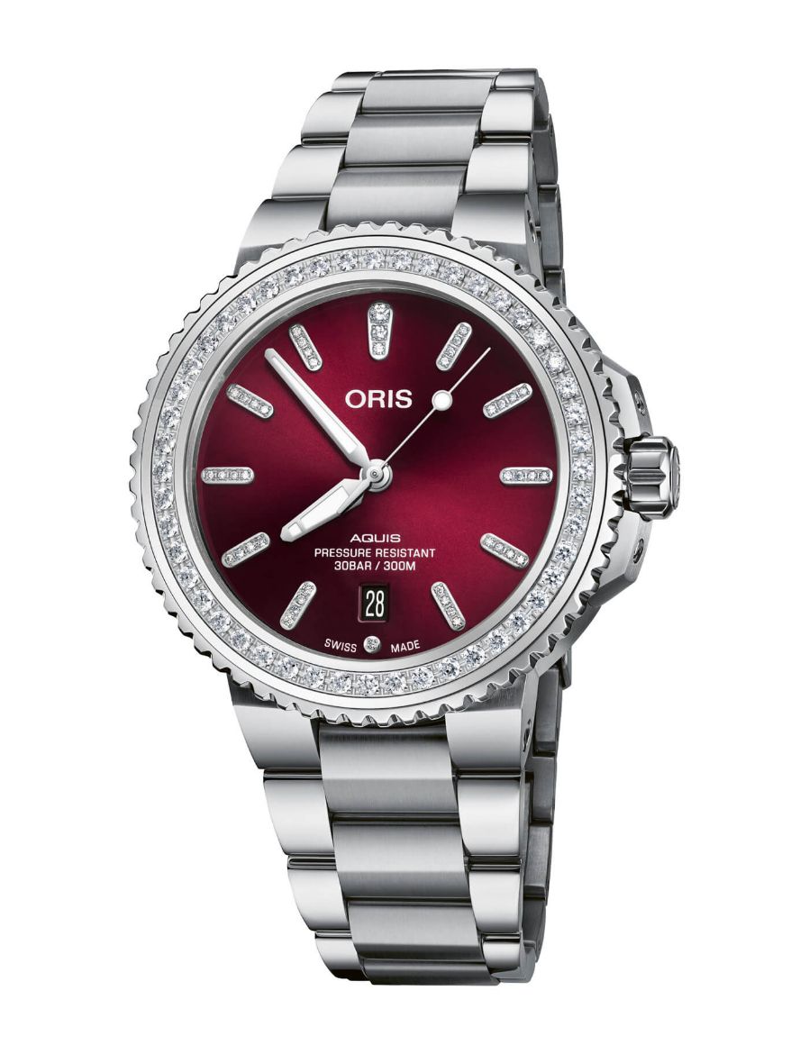 Oris Aquis Date Diamonds 01 733 7766 4998-07 8 22 05PEB