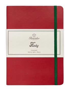 Pineider Defter Funky 12x16,5 cm Scarlet CNLL003S619 
