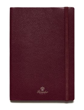 Pineider Defter Pop 14,5x21 cm Bordeaux Gold CNLL002M052