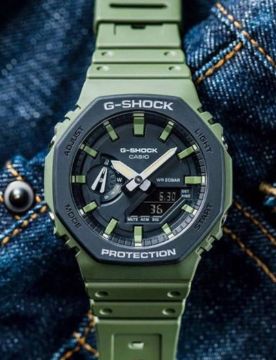 G-Shock Analog-Digital GA-2100 Series GA-2110SU-3ADR