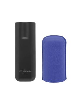 S.T.Dupont 2'li Siyah Mat Puro Kutusu ve Okyanus Mavisi Kılıf 183161