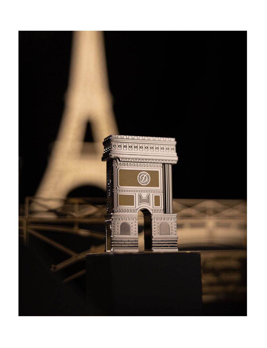 S.T. Dupont Loves Paris Limited Edition Set Lighter W Eiffel Tower 16347