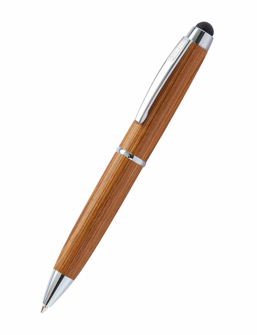 Online Mini Wood Stylus Bamboo Tükenmez Kalem 32012/3D