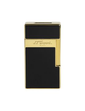 S.T. Dupont Big D Blue Lacquer and Gold Çakmak 25002