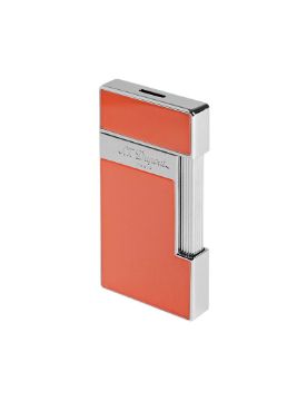S.T. Dupont Slimmy Coral Lacquer and Chrome Çakmak 28006