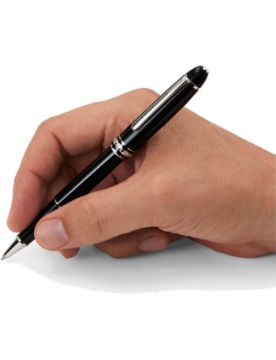 Montblanc Meisterstück Platin Kaplamalı Rollerball 132445