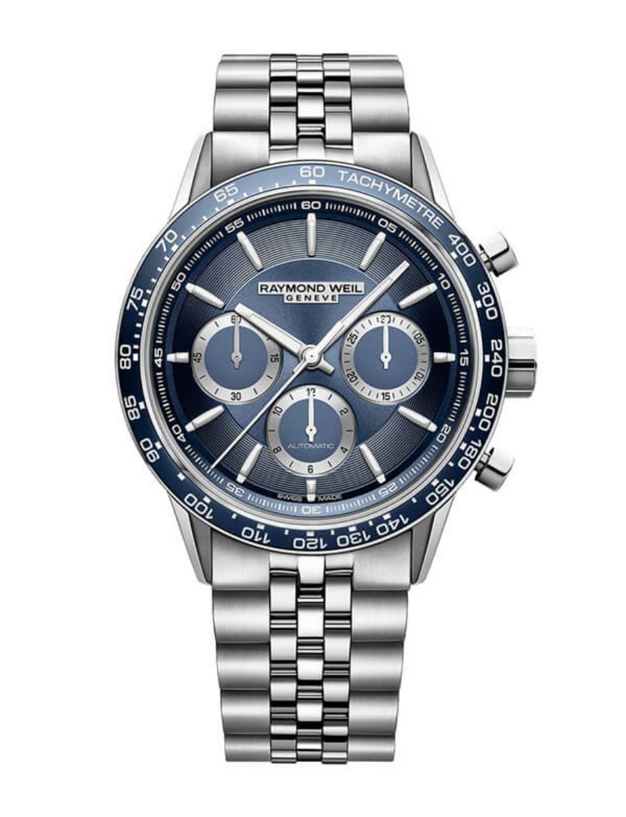 Raymond Weil Freelancer Men's Automatic Chronograph Bracelet Watch 7741-ST3-50021