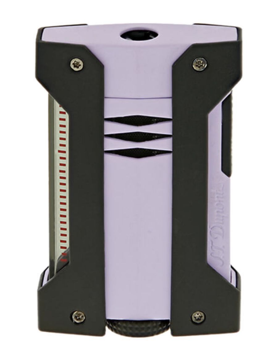 S.T.Dupont Defi Extreme Mat Siyah ve Lila Çakmak 21465