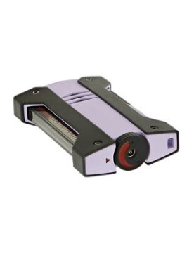 S.T.Dupont Defi Extreme Mat Siyah ve Lila Çakmak 21465