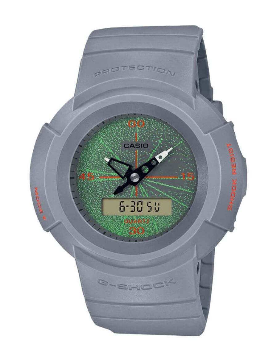 G-Shock AW-500 Series Analog-Digital 47.7 mm Quartz Erkek Kol Saati AW-500MNT-8ADR