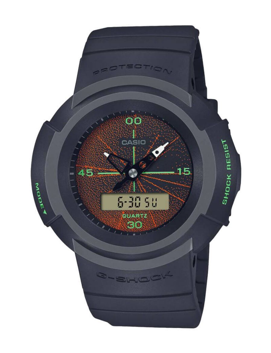 G-Shock AW-500 Series Analog-Digital 47.7 mm Quartz Erkek Kol Saati AW-500MNT-1ADR