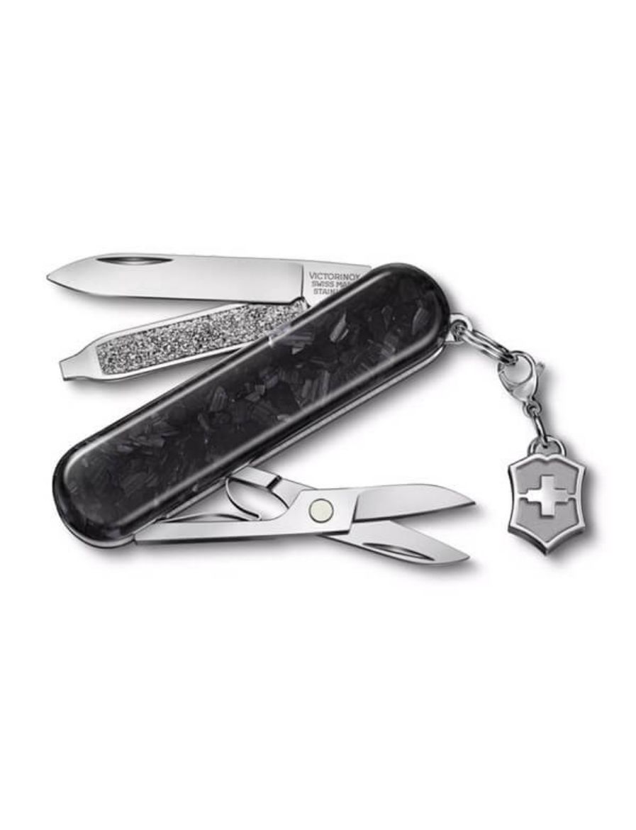 Victorinox Classic SD Brilliant Carbon Çakı VT 0.6221.90
